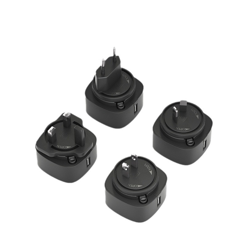 Madapter 15W max. USB charger Interchangeable Wall Mounted Power Adapter Custom power adapter